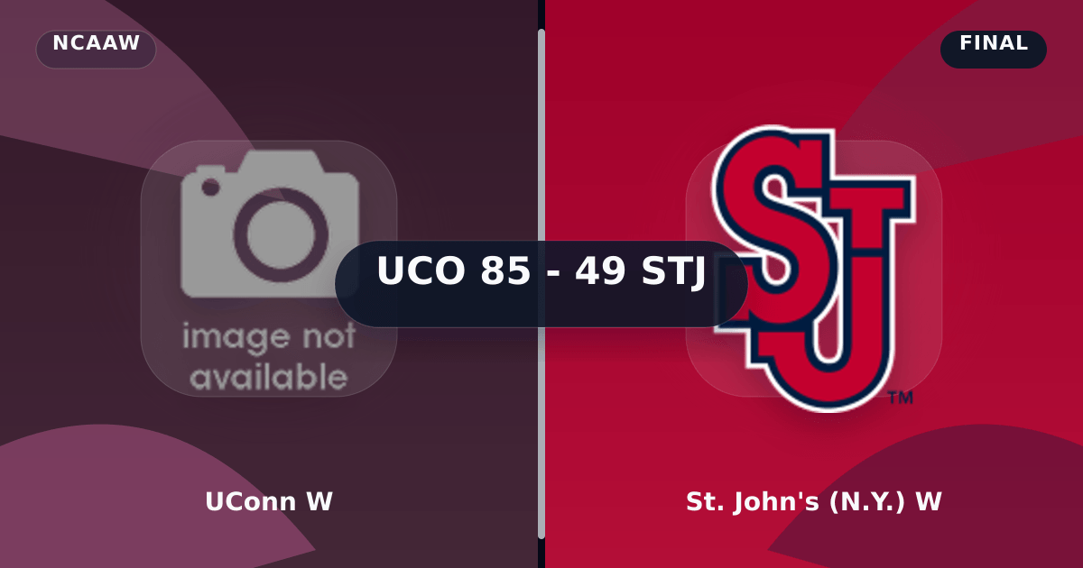 UConn W vs St. John's (N.Y.) W (Mar 2, 2026) Final Score preview